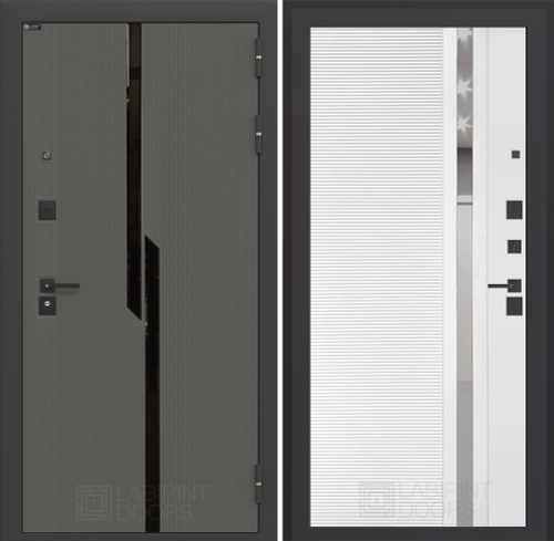 Карбон 31 белый софт,зеркальная встаыка с тонировкой