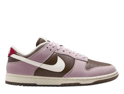 Баскетбольные кроссовки Nike Dunk Low Shoes Pink and Brown
