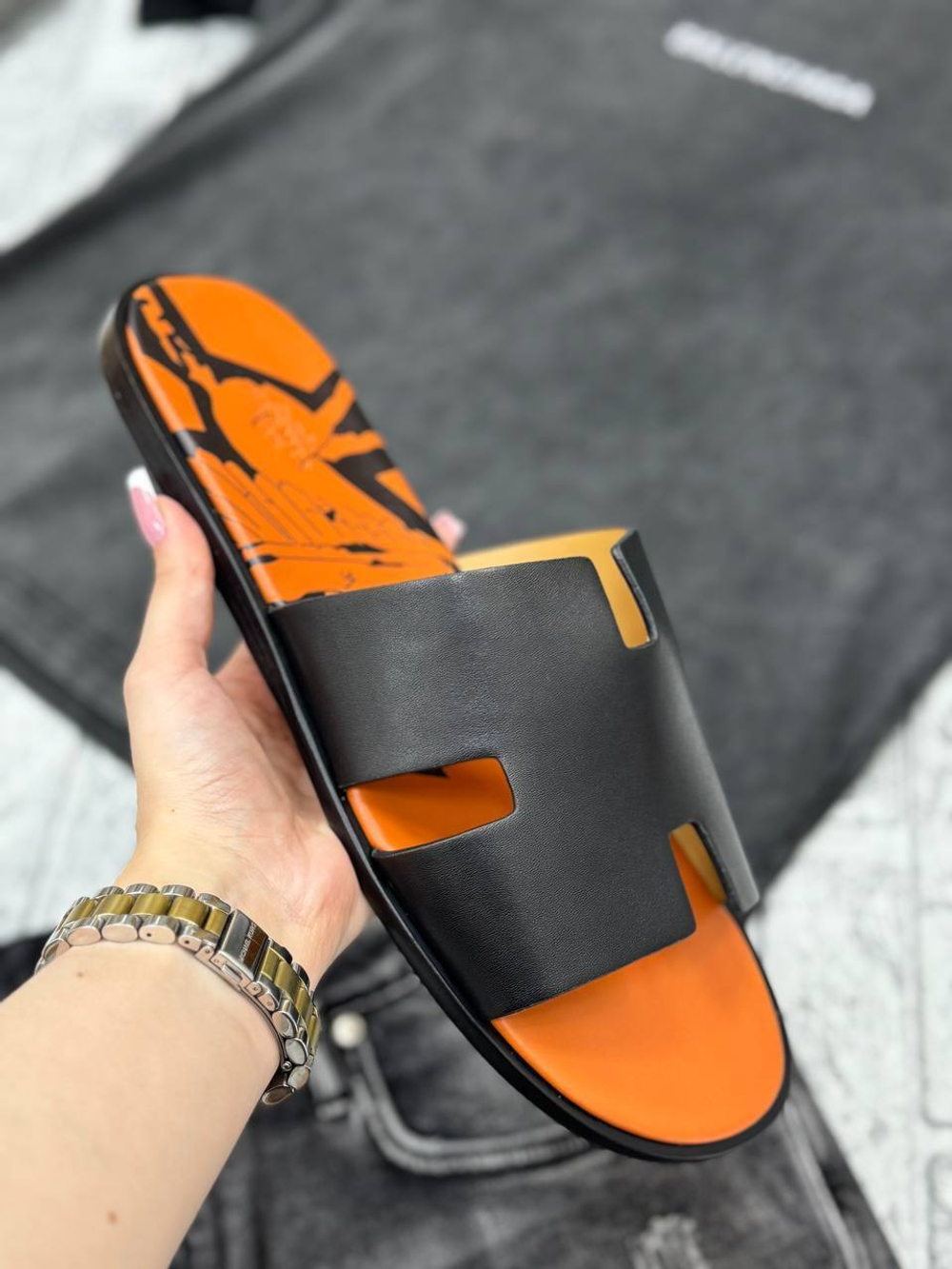 Шлепанцы Hermes