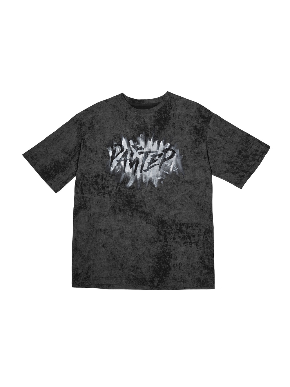 Футболка с набойкой "Райтер". Черно-серая