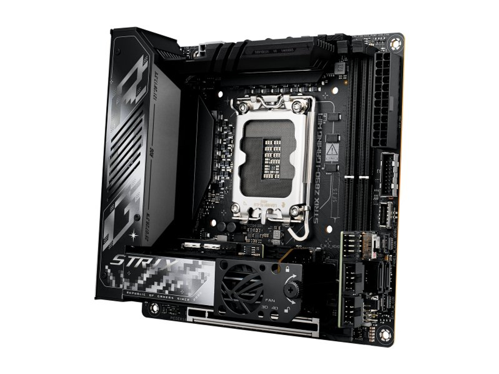 Материнская плата Asus ROG Strix Z890-i Gaming Wifi, Socket LGA 1851, Intel Z890, mATX, RTL [90MB1IC0-M0EAY1]