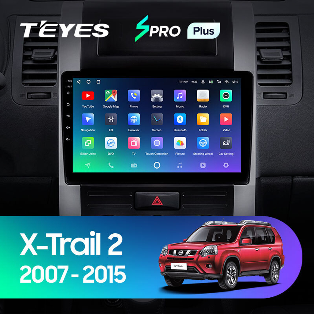 Teyes SPRO Plus 10.2" для Nissan X-Trail 2007-2015