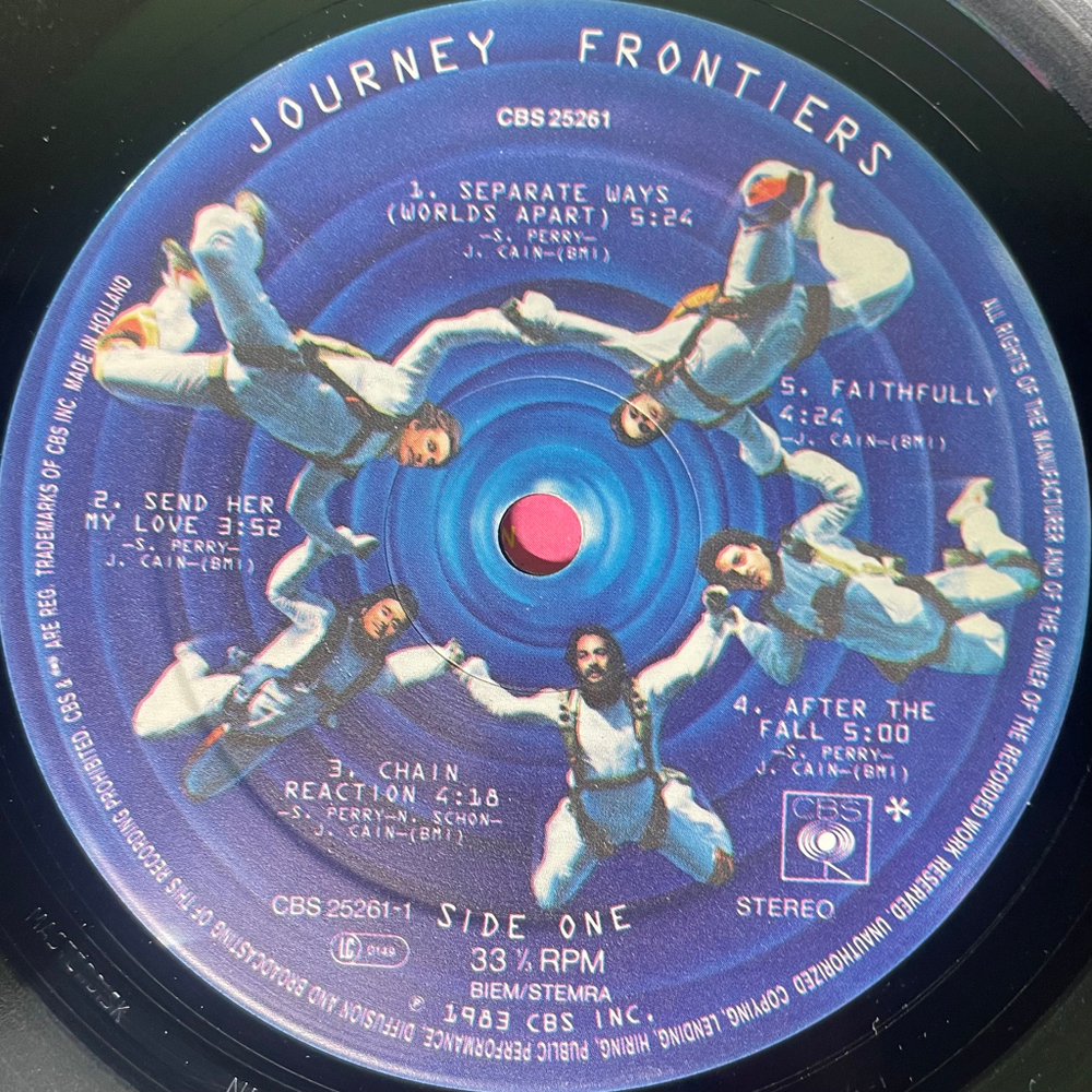 Journey ‎– Frontiers (Голландия 1983г.)