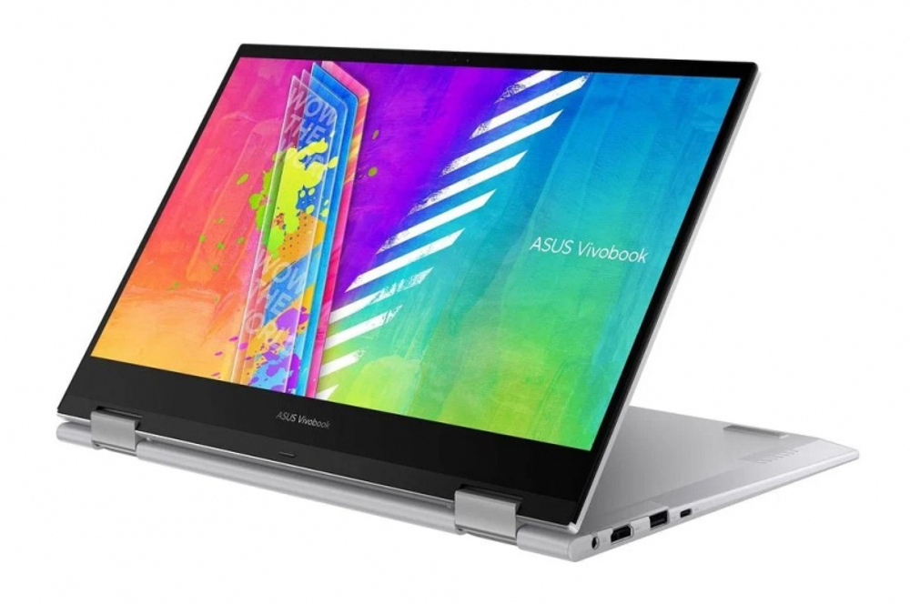 Ноутбук ASUS VivoBook Go 14 Flip TP1401KA PQC N6000 8Gb SSD 256Gb Intel UHD Graphics 14 FHD IPS TS 39Вт*ч Win11 Серебристый TP1401KA-EC095W 90NB0W43-M003U0