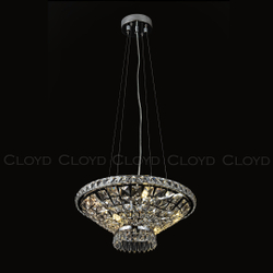 Люстра Cloyd FIALA C6 / Ø40 см - хром (арт.11453)