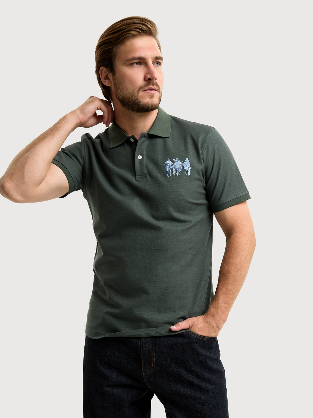 Поло Три Богатыря | EPOS (хаки)