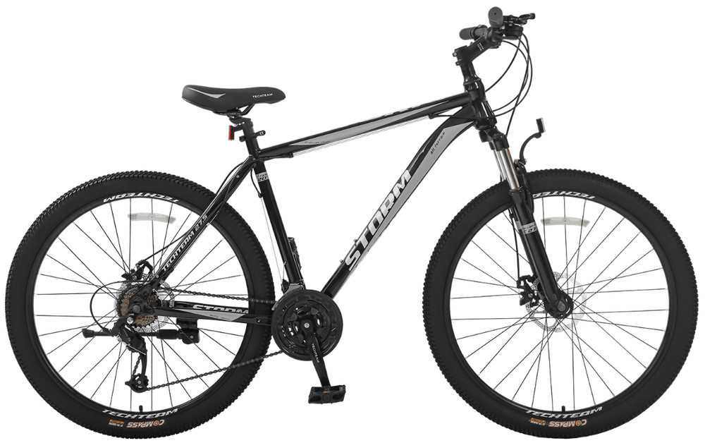 Велосипед TechTeam Storm 27,5"х20" черный