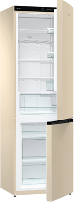 Отдельностоящий двухкамерный холодильник Gorenje NRK6192CC4