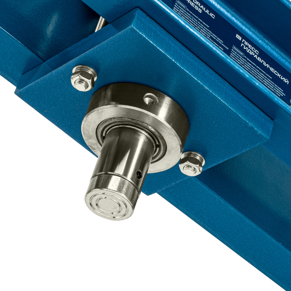 Пресс гидравлический с манометром, 12 т (комплект из 2 частей) Stels