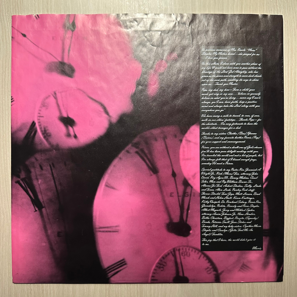 Mavis Staples - Time Waits For No One (Германия 1989г.)