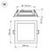Встраиваемый светодиодный светильник Arlight LT-S200x200WH 16W Day White 120deg 014922