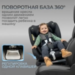 Автокресло Bubago Aspid / BG 170-1 (черный)