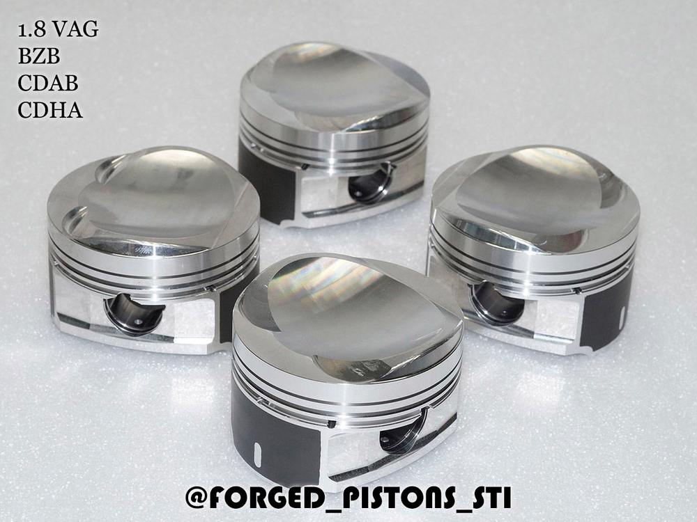Поршни СТИ VolksWagen 1,8 BZB, CDAB под палец 23/51мм кольца 1,2/1,5/2,0