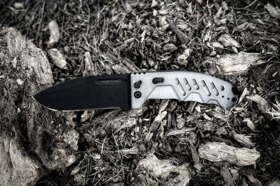 Нож Extrema Ratio RAO C (РАО Компакт) - сталь N690, рукоять серый алюминий