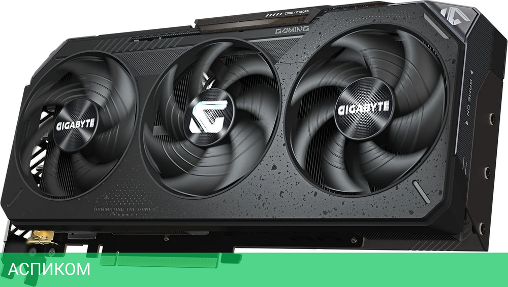 Видеокарта Gigabyte Radeon RX 9070 XT Gaming OC 16GB GDDR6 (GV-R9070XTGAMING OC-16GD)