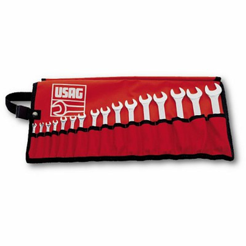 286 C/SE16 Набор из 16-ти коротких комбинированный ключей, USAG (Италия)