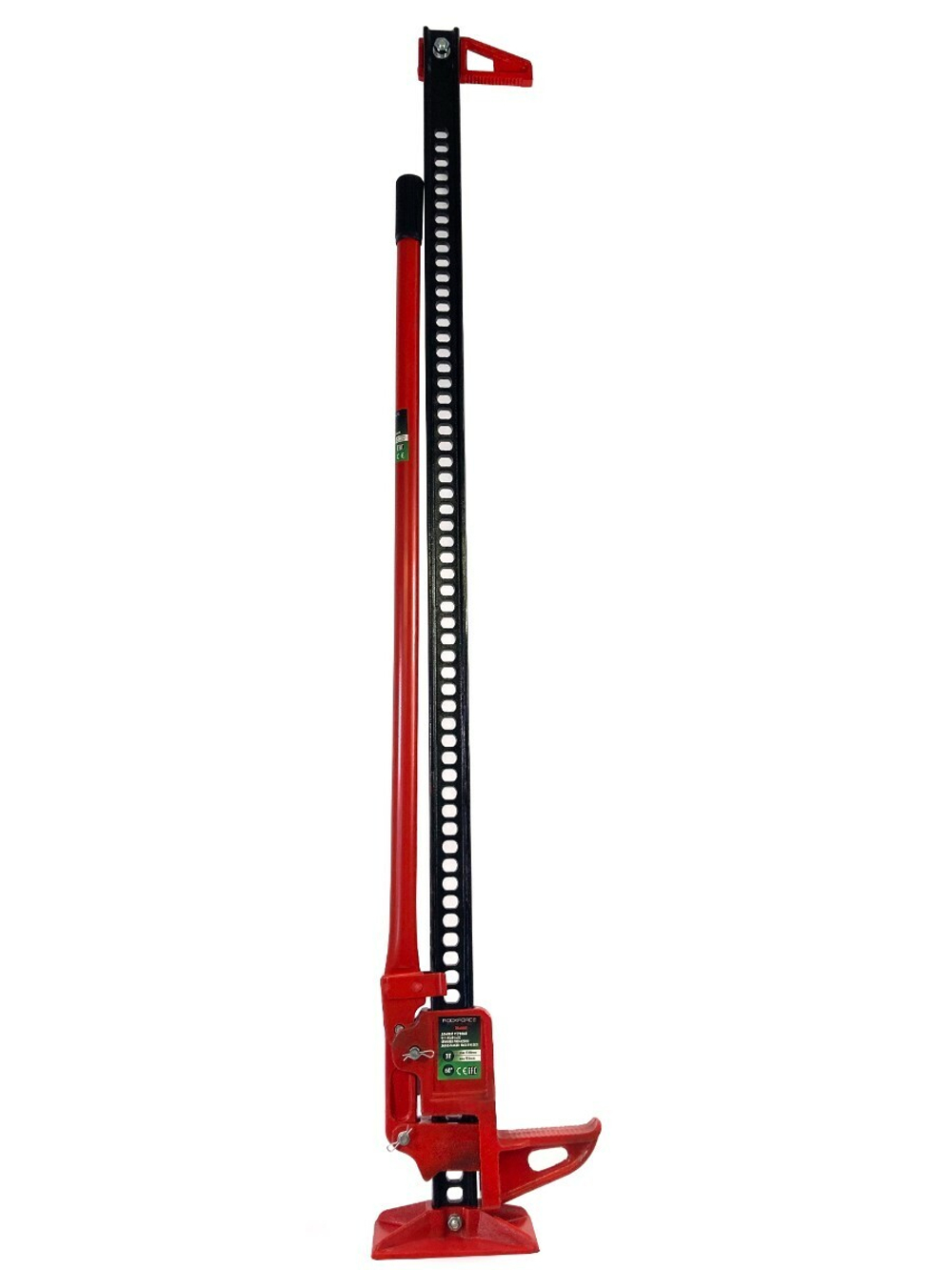 Домкрат реечный 3т 60''(высота подхвата - 155мм, высота подъема - 1350мм) RockForce##Rock FORCE RF-TRA8605