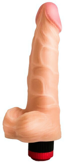 Вибромассажёр HUMAN COPY 7,8" (Цвет: телесный)