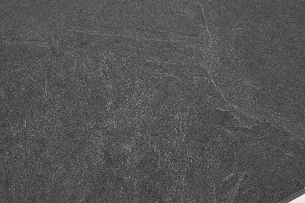 "Диего" журнальный стол из HPL 120х60 H40, каркас темно-серый (RAL7024), цвет "серый гранит"