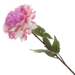 GAEM Цветок искусственный "Пион", L16 W16 H59 см