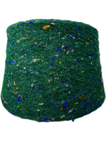 Пряжа букле на бобине 400г (Италия) 77% шерсть мериноса 8% вискоза 15 п/а 100г-450м