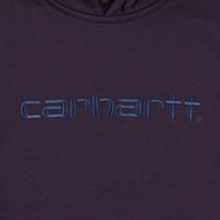  Толстовка мужская Carhartt WIP Hooded Sweatshirt артикул:I030230_darkred - купить в магазине Дайс