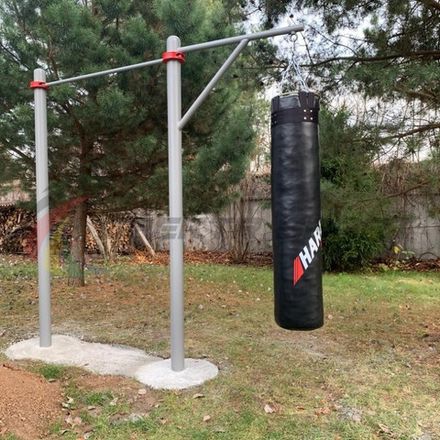 Турник классический для занятий Воркаут с боксерской консолью SP GTO-07+Box_76mm 89