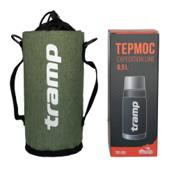 Tramp термочехол для термоса 0.5 л, оливковый