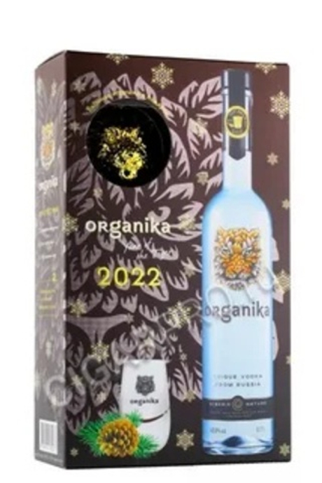 Водка Органика 0,7 ПУ/НГ+игрушка+стакан