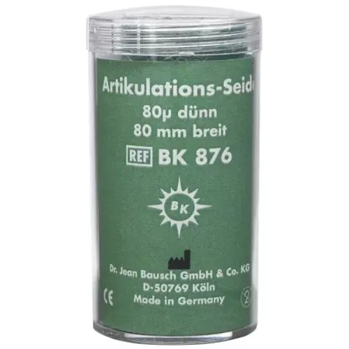 Bauch Артикуляционный шёлк 75ммх3м зеленый 80 мкм 13815 ВК 876