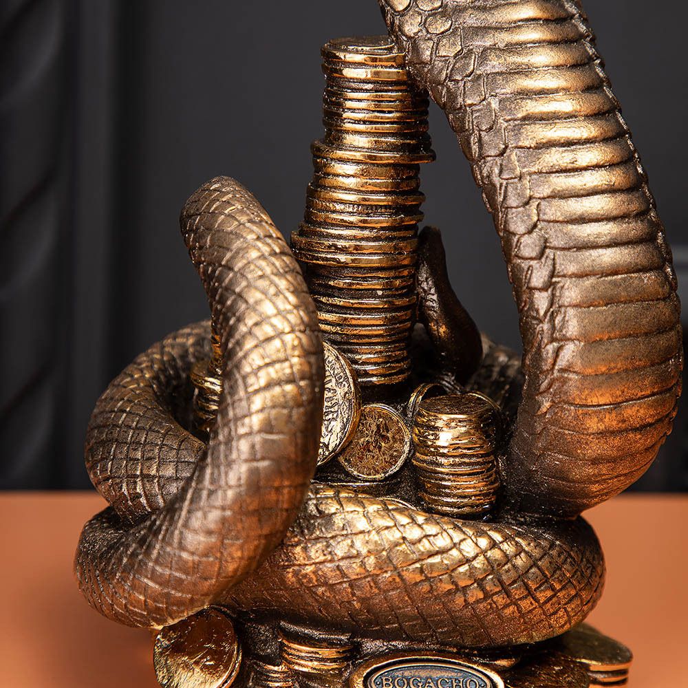 Змея Кобра Астрид Бронза