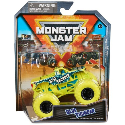 Супервнедорожник Spin Master Monster Jam - Blue Thunder в масштабе 1:64 20145411 / артикул   58701 6044941 20145411  / GTIN 778988553480