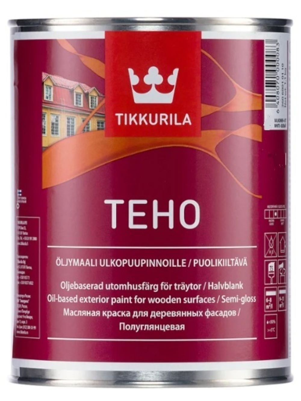 TIKKURILA Teho краска масл. база C 2,7 л