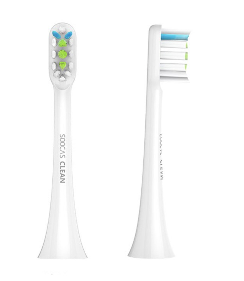 Насадка (2шт) для зубной щетки Xiaomi Soocare X3 (BH01 W) белый