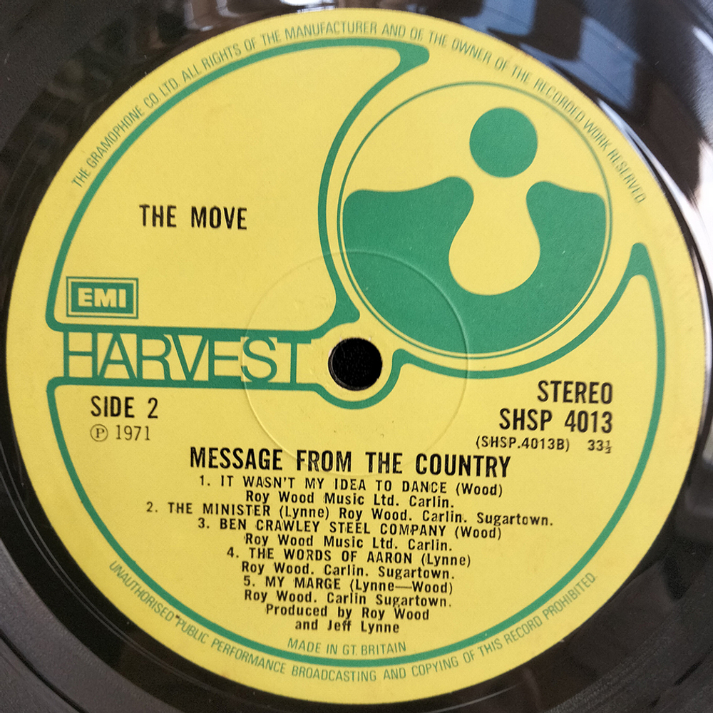 The Move / Message From The Country (LP)