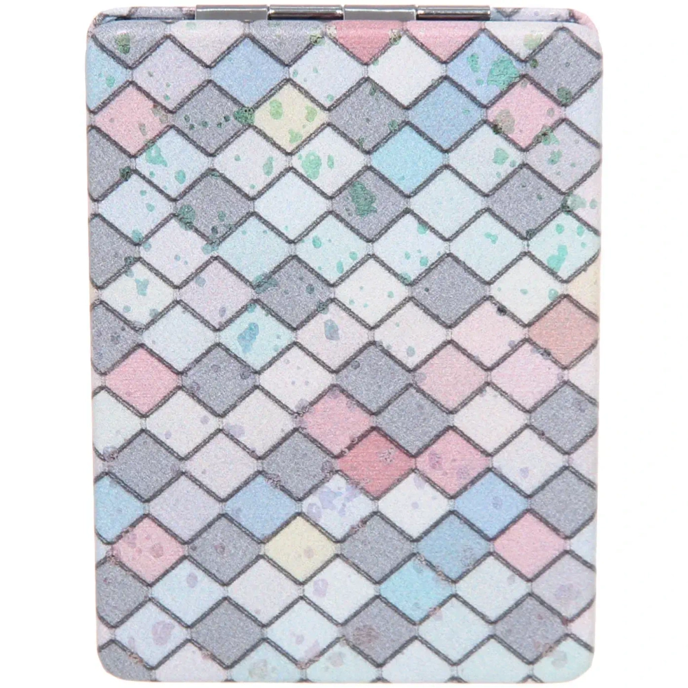 Зеркало косметическое двойное «ФРАТЕЛЛИ», русалочка, 6*8,5см (пакет с подвесом)