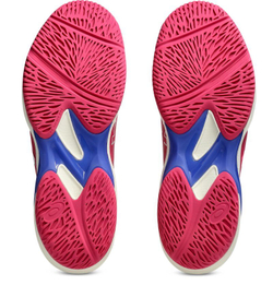 Женские Кроссовки теннисные Asics Solution Swift FF 2 - ярко-розовый/темно-кобальтовый