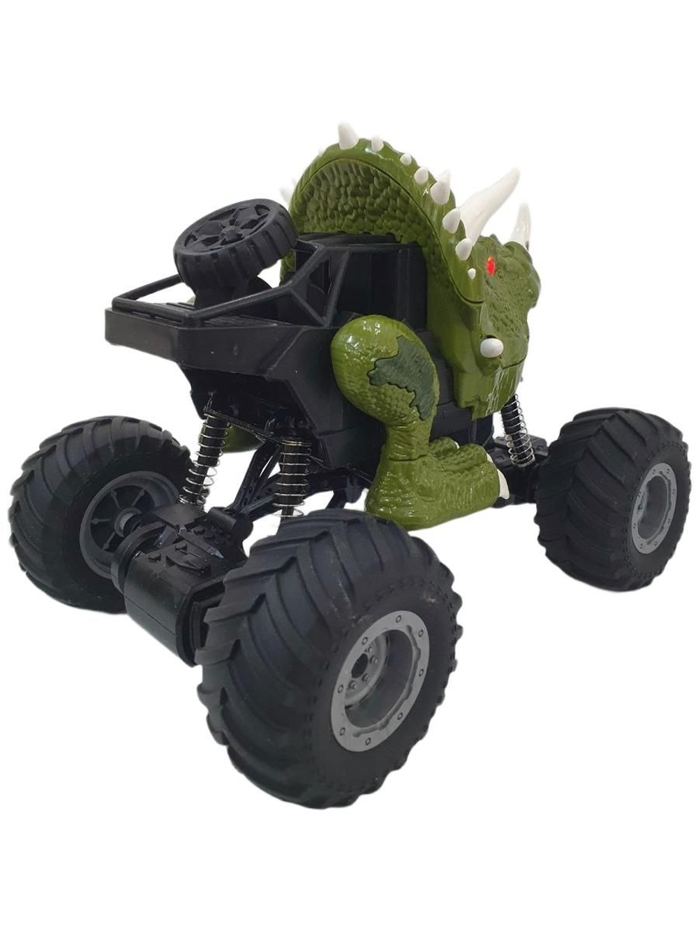 Машина-динозавр на радиоуправлении с паром, USB зарядное устройство, световые и звуковые эффекты