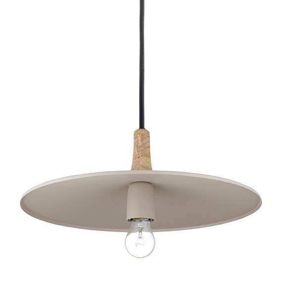 Светильник подвесной Mango Pyor, Ø29х26 см, бежевый