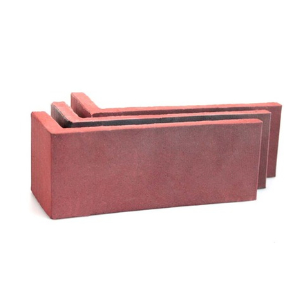 Плитка клинкерная под кирпич угловая Terramatic Plato Original 1103, 185х60х71х14 мм