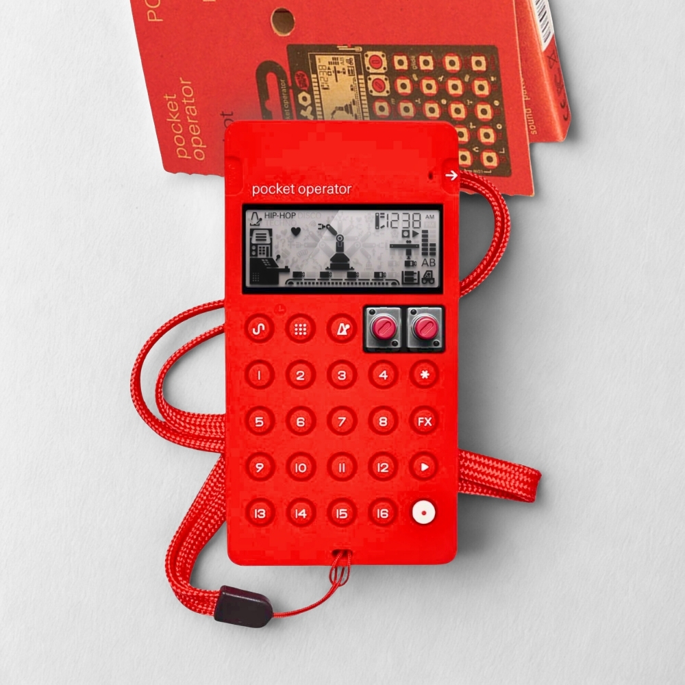 Teenage Engineering PO-28 + CA-X Pro (Красный)