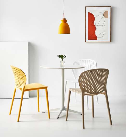 Стул Dot желтый