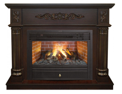 Электрокамин RealFlame Dublin Lux AO античный дуб с очагом Eugene