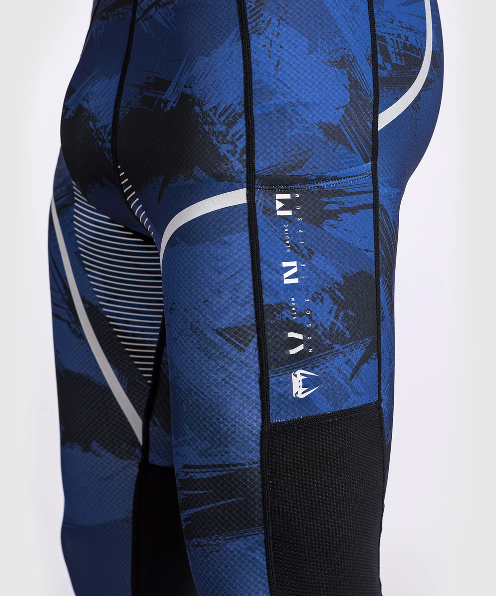 Компрессионные штаны Venum Electron 3.0 Navy Blue