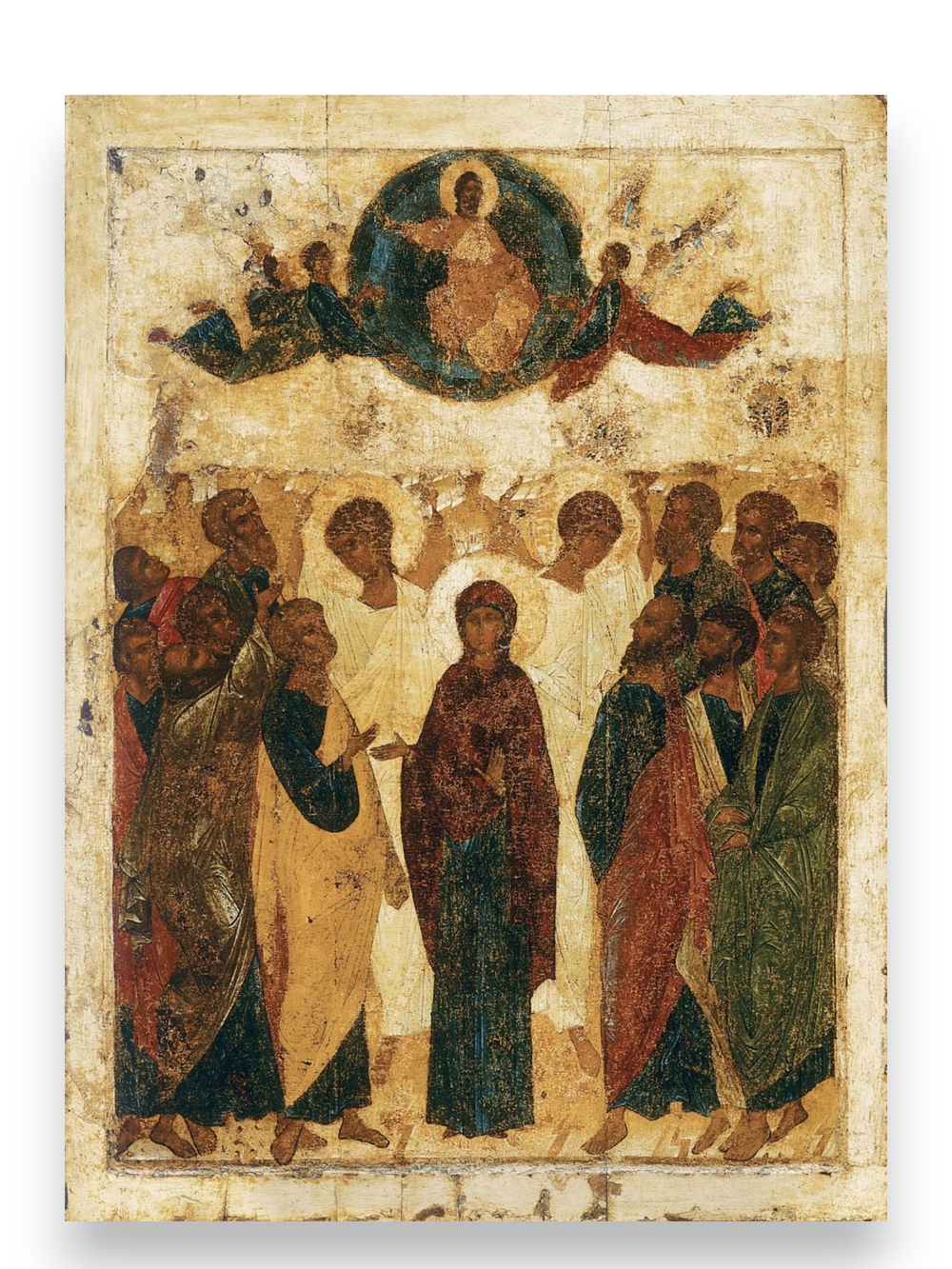 Икона "Вознесение Господне" | Шедевр Андрея Рублёва (1408 год)