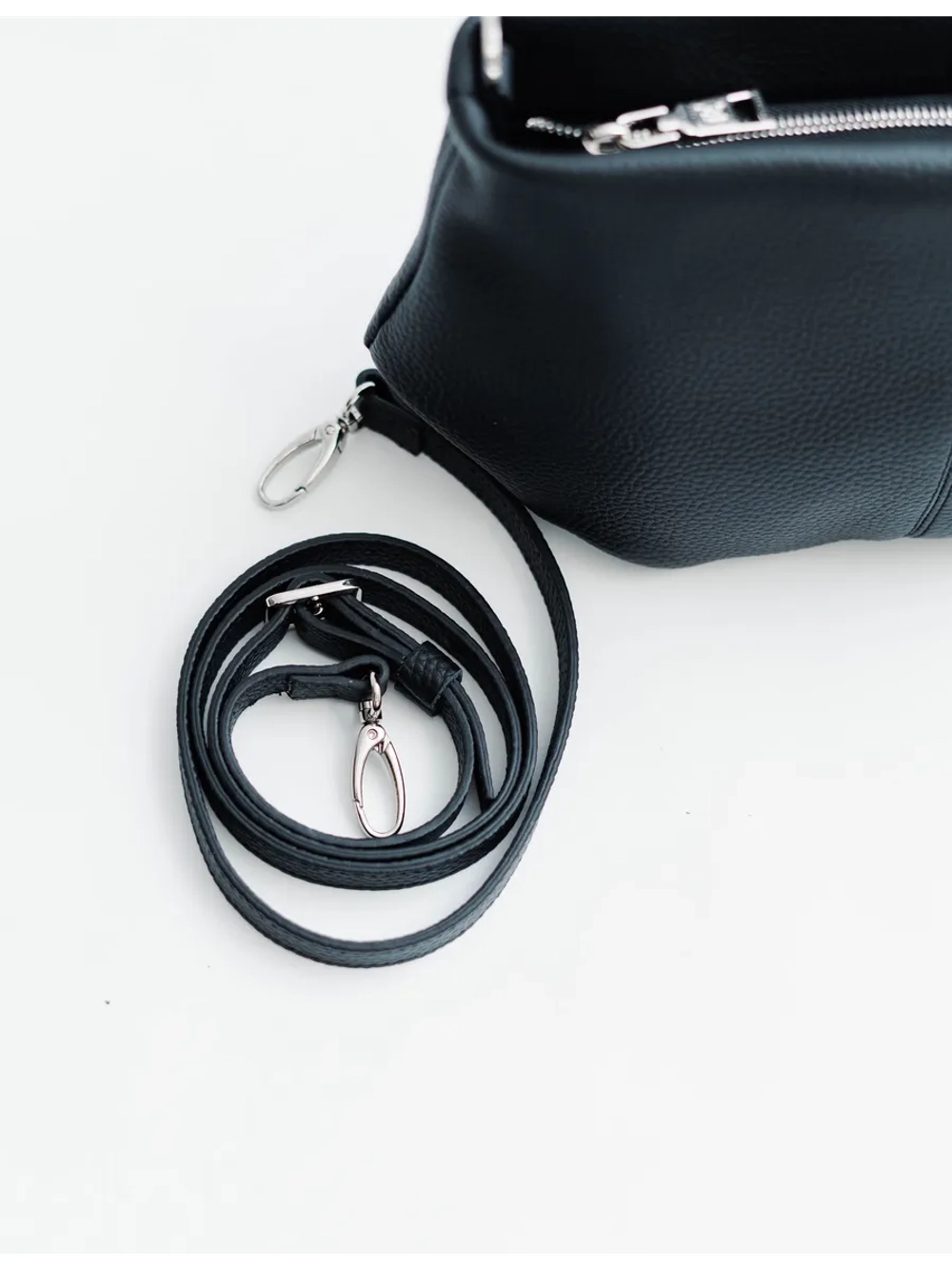 Сумка через плечо маленькая клатч натуральная кожа