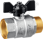 ЗУБР d 3/4″, ручка ″бабочка″, Шаровой кран (51325-3/4)