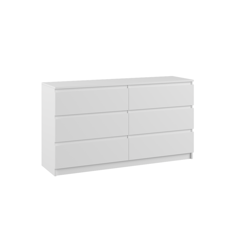 МС Мадера Комод 1384 1384х775х420 (лдсп белый)