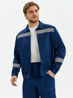 Костюм Лигор-1 СОП К. (тк.Смесовая,210) брюки, т.синий