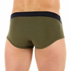 Мужские брифы хаки DARKZONE DZN6910